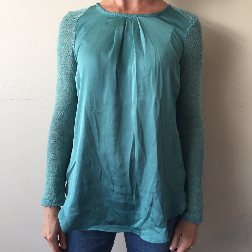 Green/teal Blouse